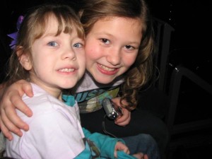 Melody and her cousin Kayleigh