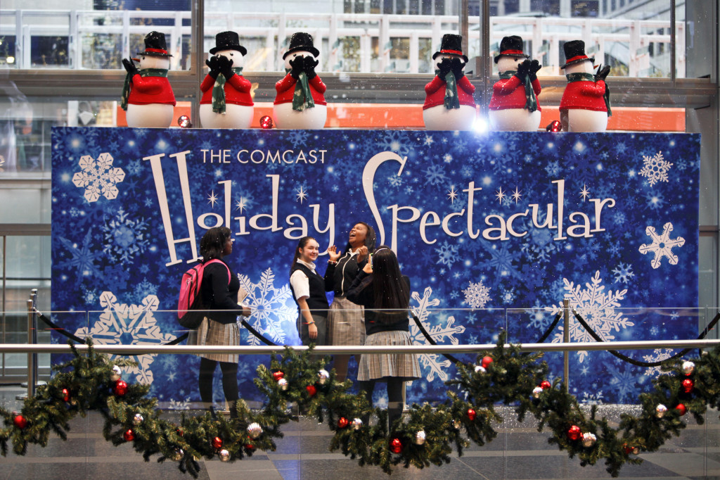Comcast Holiday Spectacular Show .  (Comcast Photo/ Joseph Kaczmarek)