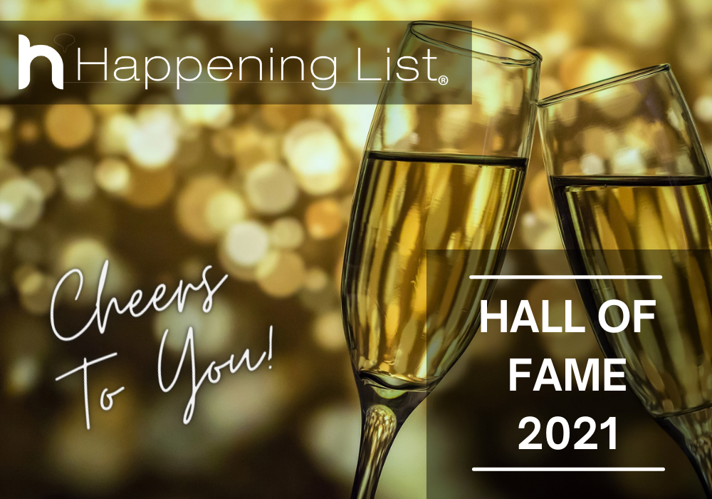 2021 Happening List Hall of Fame